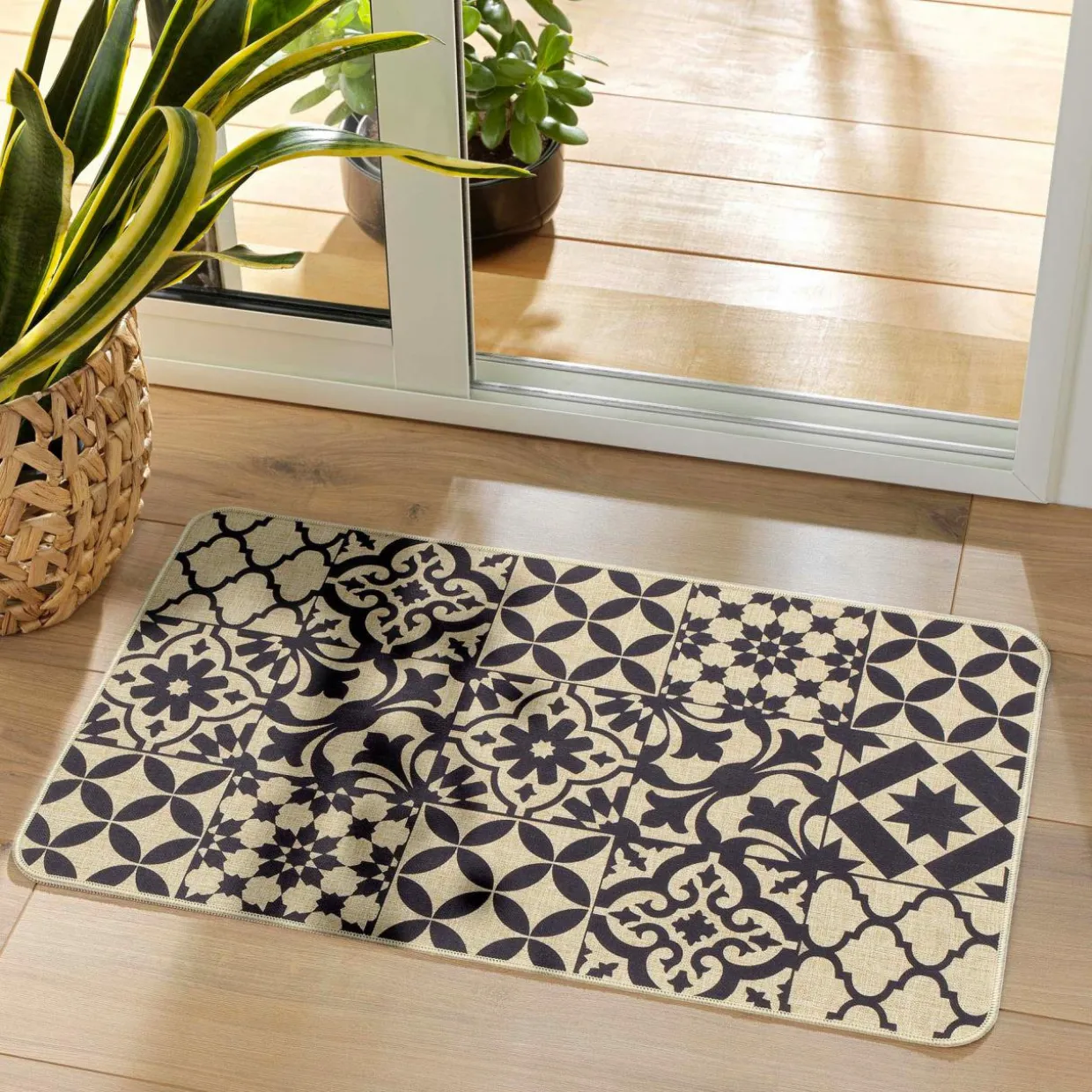 Tapis multi-usage antidérapant (75 x 45 cm) Tallulah Beige
