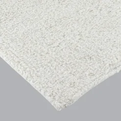 Tapis salon coton (45 x 90 cm) Leo Blanc