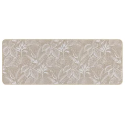 Tapis tissé antidérapant (45 x 120 cm) Stylis Blanc