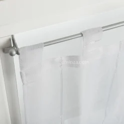 Tringle extensible Fix'vit (30 à 50 cm) Argent