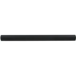 Tringle rideau métal (L200 cm / D20 mm) Jim Noir mat