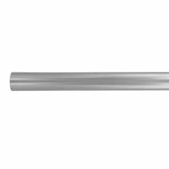 Tringle rideau métal (L160 cm -D28 mm) Lino Argent Mat
