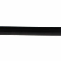 Tringle rideau métal (L200 cm / D28 mm) Lino Noir mat