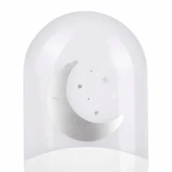Veilleuse enfant secteur (H10 cm) Lune Blanche