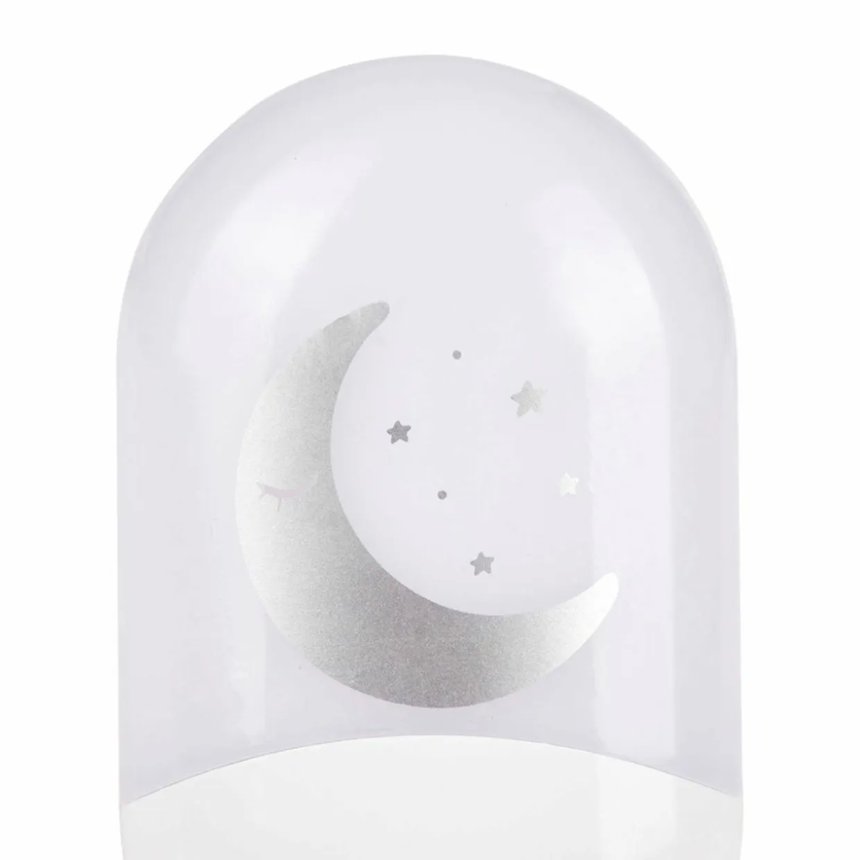 Veilleuse enfant secteur (H10 cm) Lune Blanche