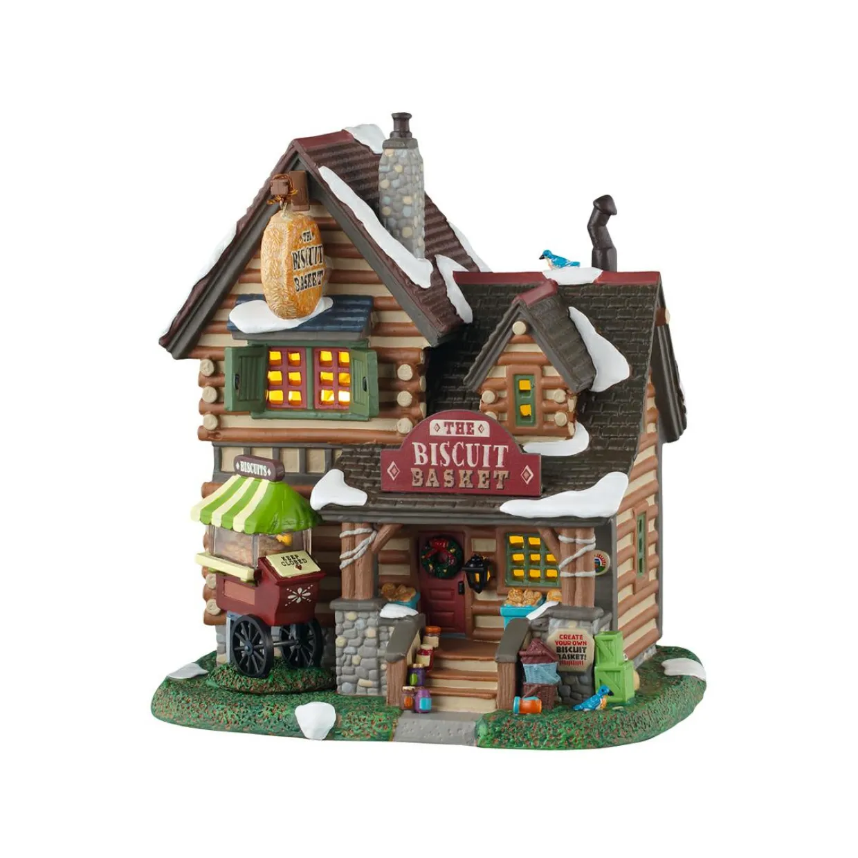 Village de Noël Lemax lumineux Le Panier à pâtisseries