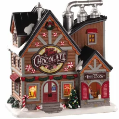 Village de Noël Lemax lumineux Fabrique Pour l'amour du chocolat