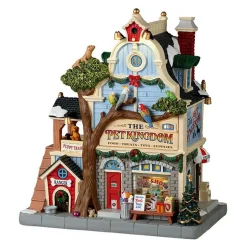 Village de Noël Lemax lumineux à piles Le Royaume des animaux