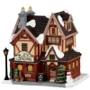 Village de Noël Lemax lumineux Hôtel des 3 Couronnes
