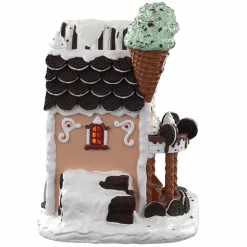 Village de Noël Lemax à piles lumineux Glacier Cookies n' cream