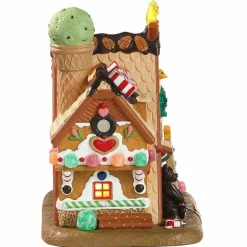 Village de Noël Lemax à piles lumineux Confiserie