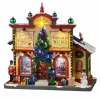Village de Noël Lemax à piles lumineux Boutique de Cranberry Hill