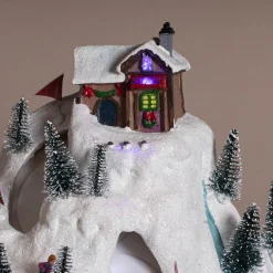 Village de Noël lumineux Joie d'hiver