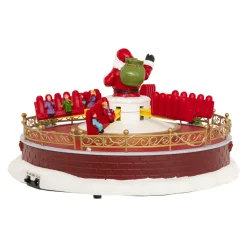 Village de Noël musical et animé (H29 cm) Manège à sensation