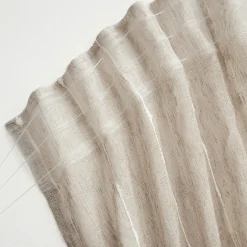 Voilage galon fronceur pompons (140 x 240 cm) Axel Beige