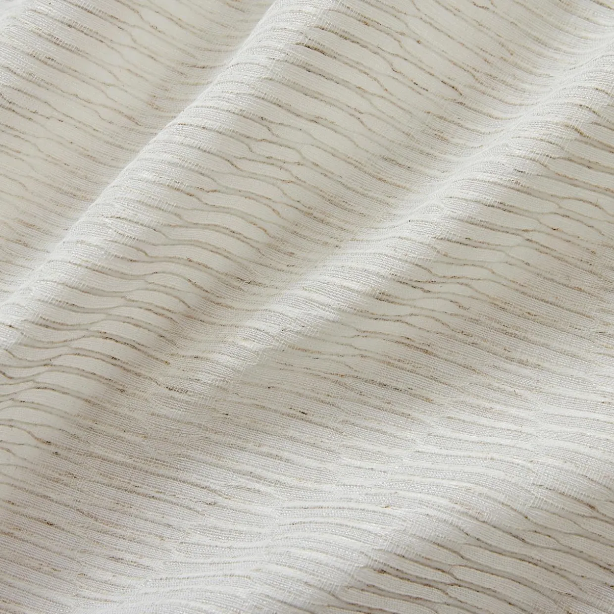 Voilage galon fronceur (280 x 240 cm) Maël Beige