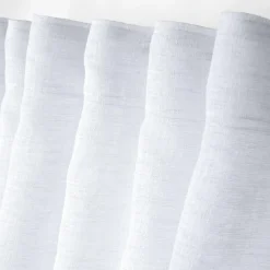 Voilage galon fronceur (140 x 260 cm) Madrid Blanc