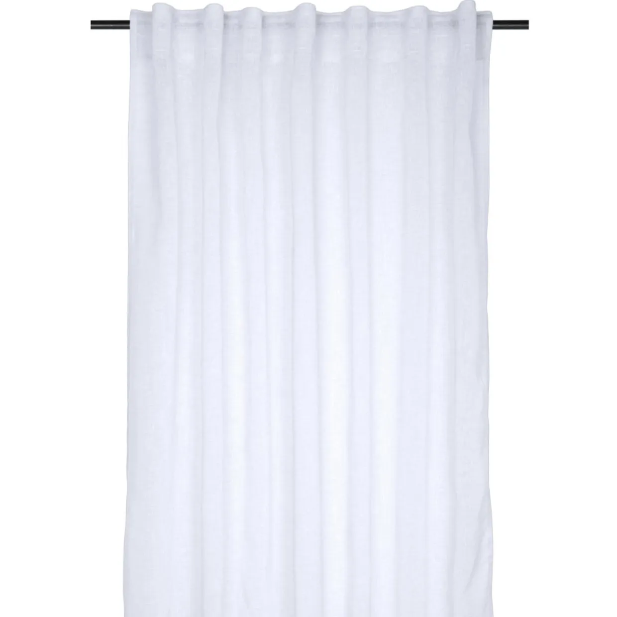 Voilage galon fronceur (140 x 260 cm) Madrid Blanc