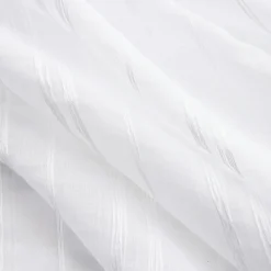 Voilage galon fronceur (140 x 240 cm) Théo Blanc