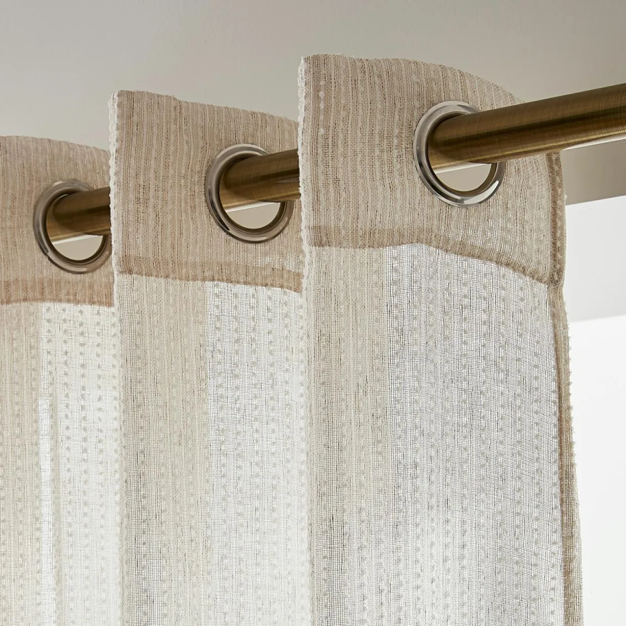Voilage œillets (280 x 240 cm) Arthur Beige