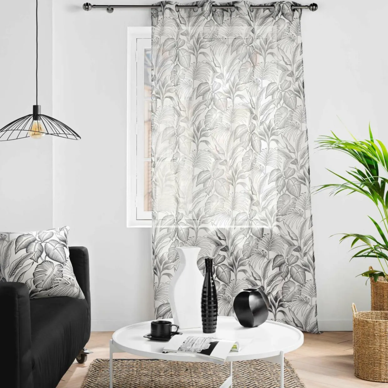 Voilage œillets (140 x 240 cm) Cabana Ecru