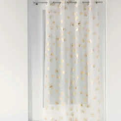 Voilage œillets (140 x 240 cm) Ginkgold Or