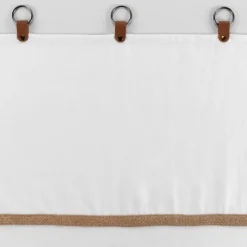 Voilage œillets (140 x 240 cm) Leana Blanc