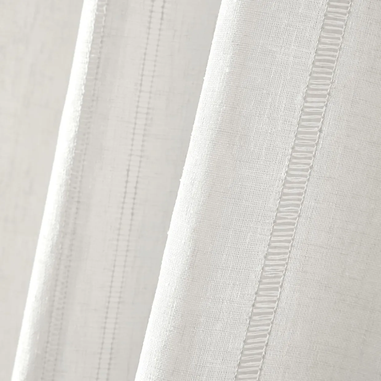 Voilage œillets (280 x 240 cm) Léontine Blanc