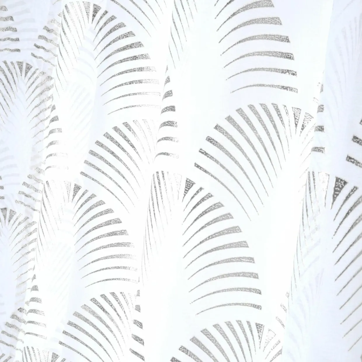 Voilage œillets (140 x 260 cm) Maldives Argent