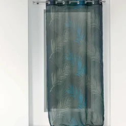 Voilage œillets (140 x 240 cm) Malyssa Bleu