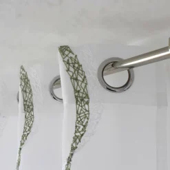 Voilage œillets (140 x 240 cm) Matisse Vert olive