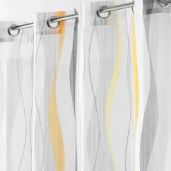 Voilage œillets (140 x 240 cm) Ondulys Blanc