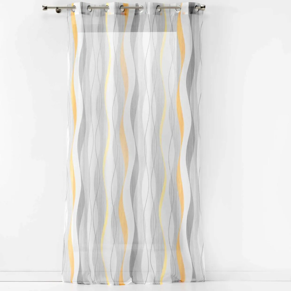 Voilage œillets (140 x 240 cm) Ondulys Blanc