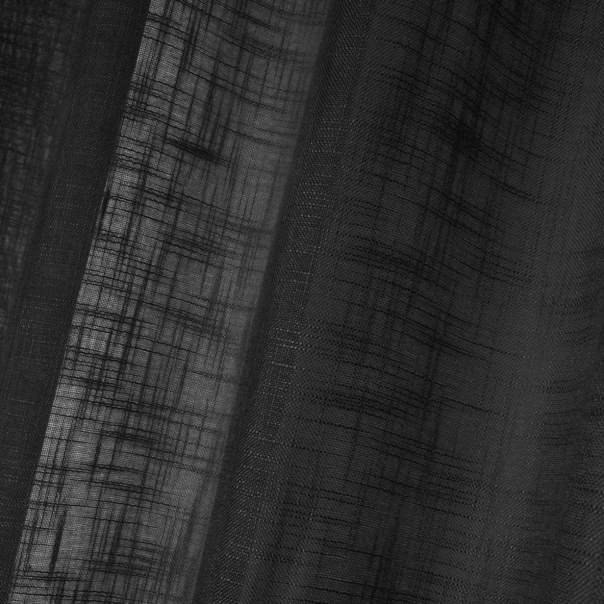 Voilage œillets (135 x 260 cm) Ontario Noir