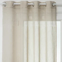 Voilage œillets (140 x 240 cm) Sab Beige