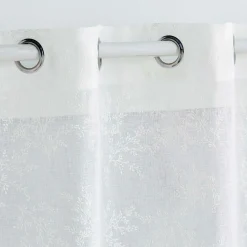 Voilage tissé (140 x 280 cm) Karla Blanc