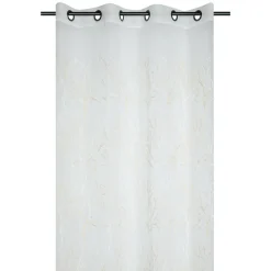 Voilage (140 x 260 cm) Corallys Ecru