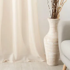 Voilage (145 x 240 cm) Givrée Beige