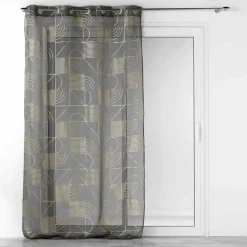 Voilage (140 x 240 cm) Lineor Gris anthracite